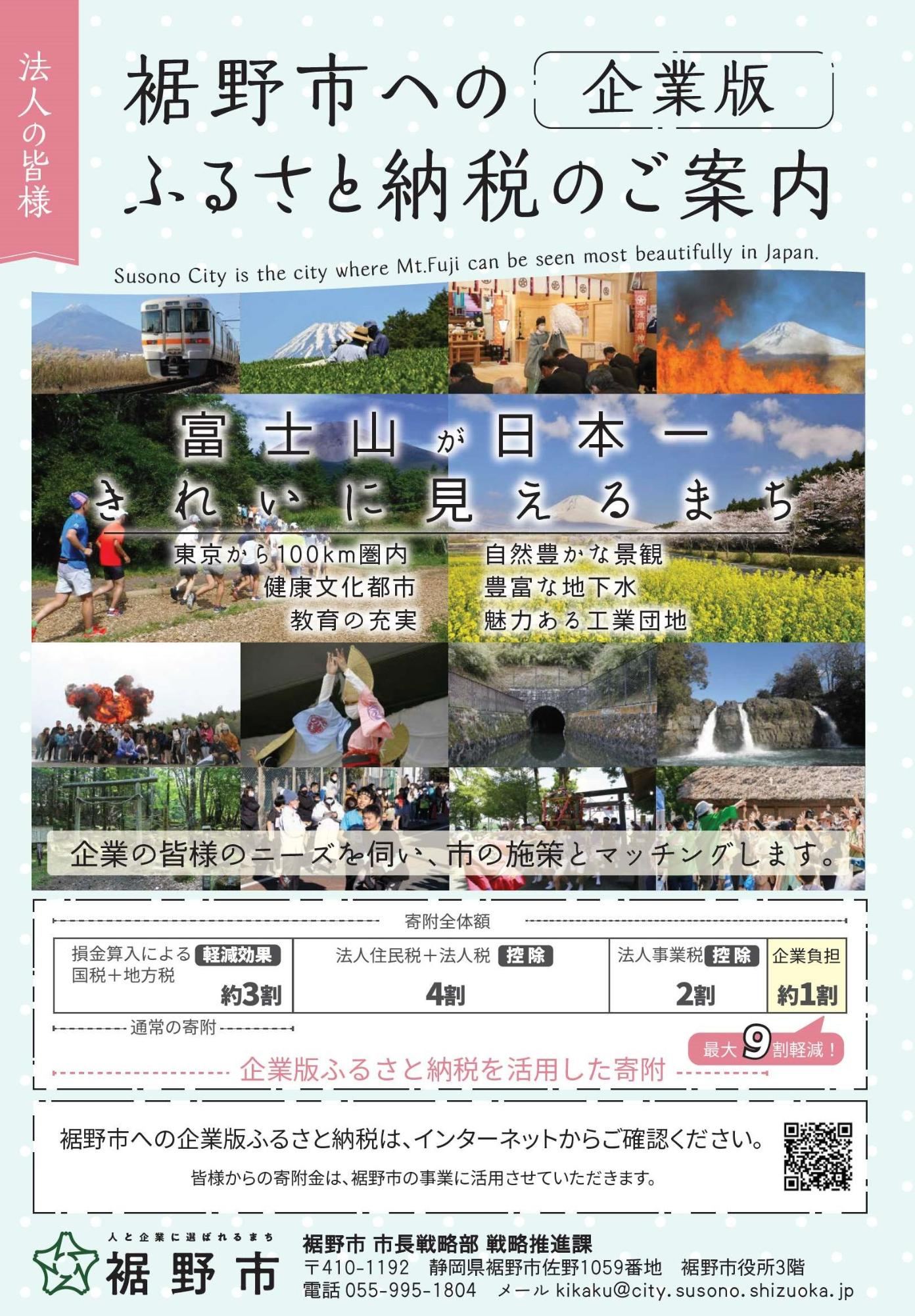 企業版ふるさと納税のご案内