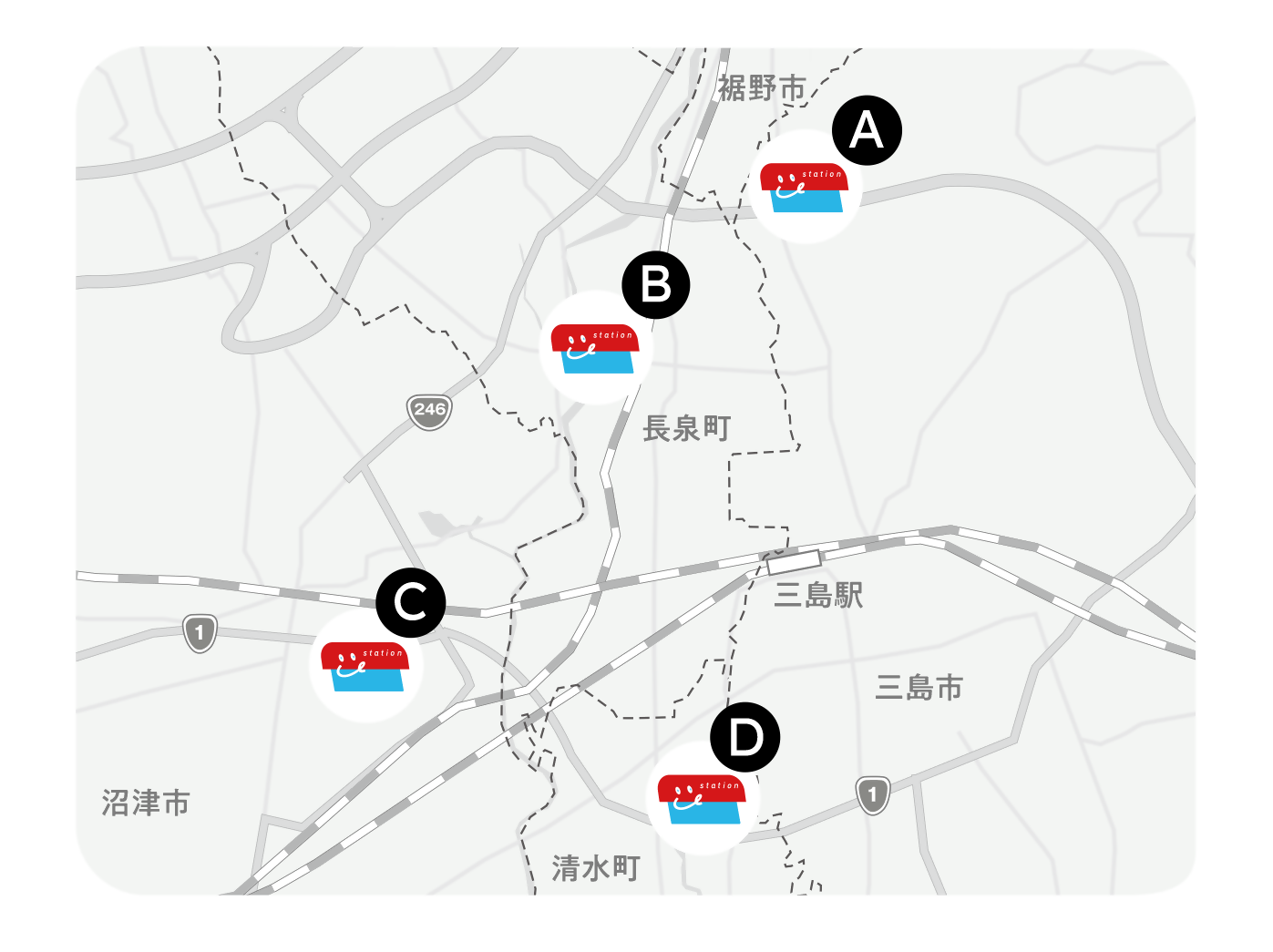 ハブマップ