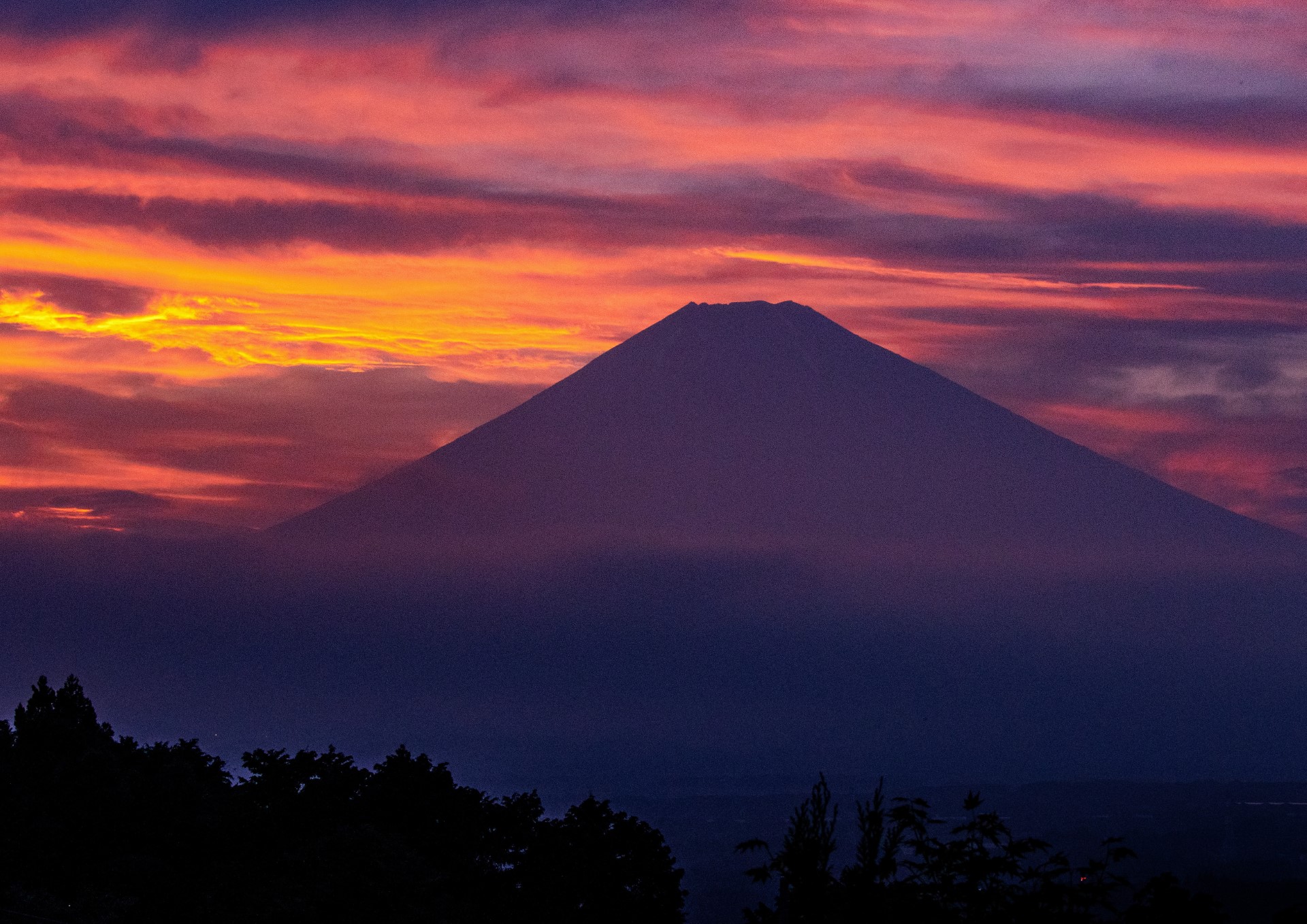 夕焼け同化
