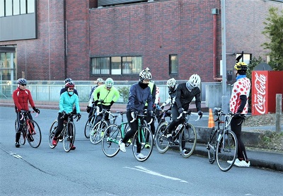 富士山裾野自転車倶楽部の活動の様子