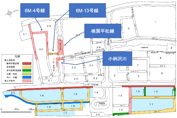 施行箇所図