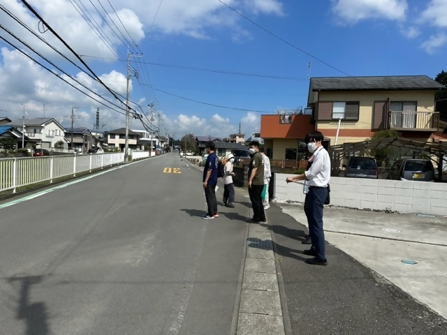 通学路点検状況