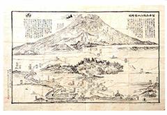 富士山須山口略絵図 (複写：富士山資料館所蔵)