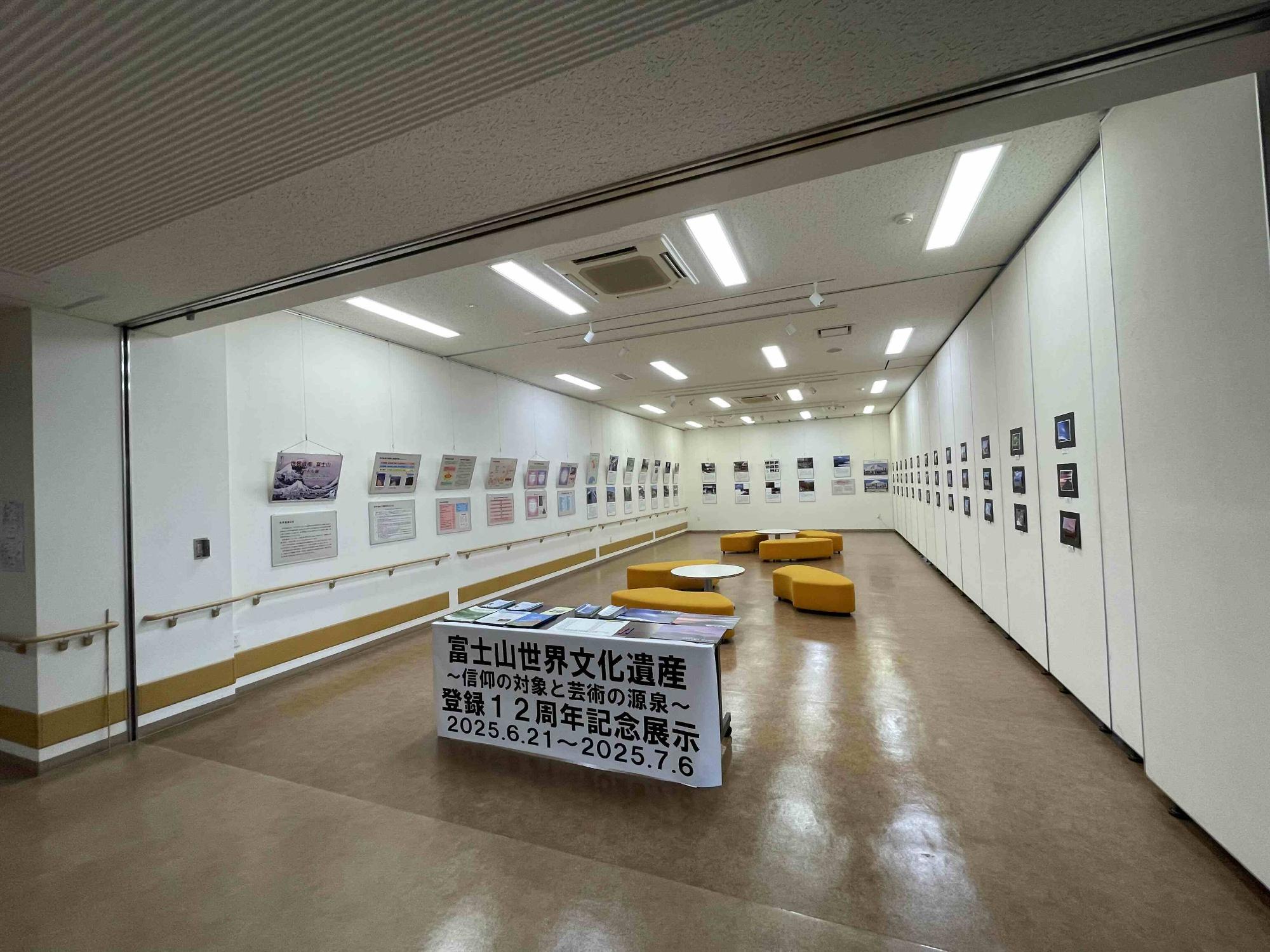 展示の様子