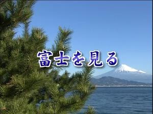 4.富士を見る