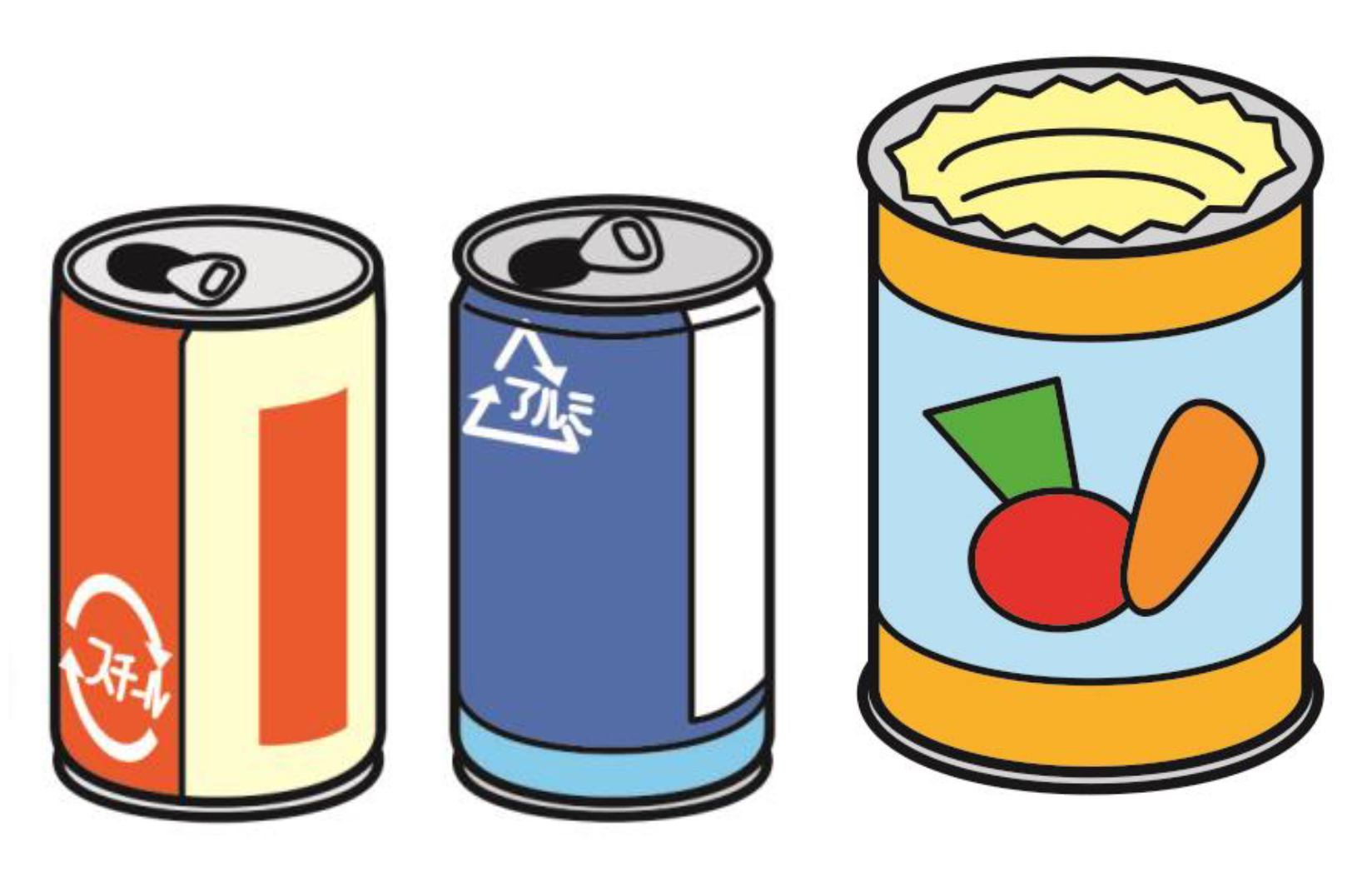 缶のイラスト