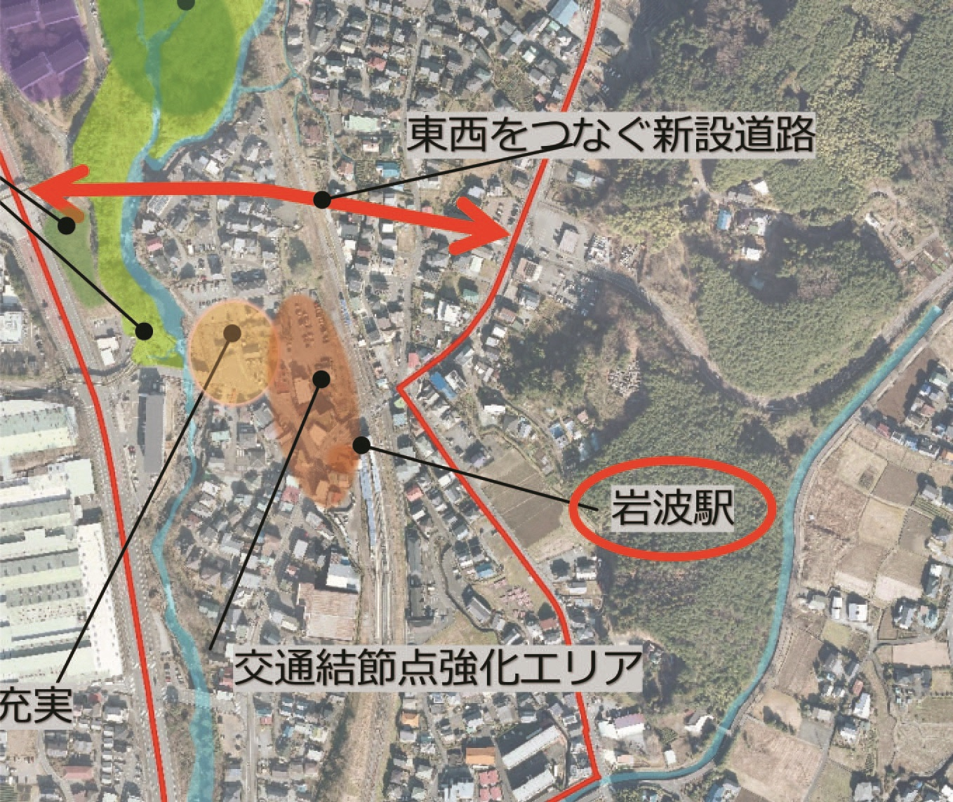 にぎわいの具体化(岩波駅)