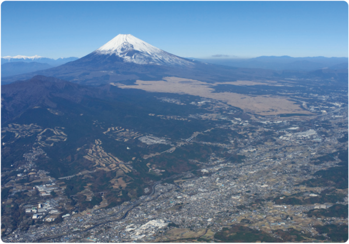富士山と裾野市