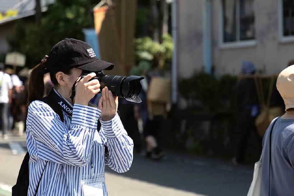 広報特派員の様子