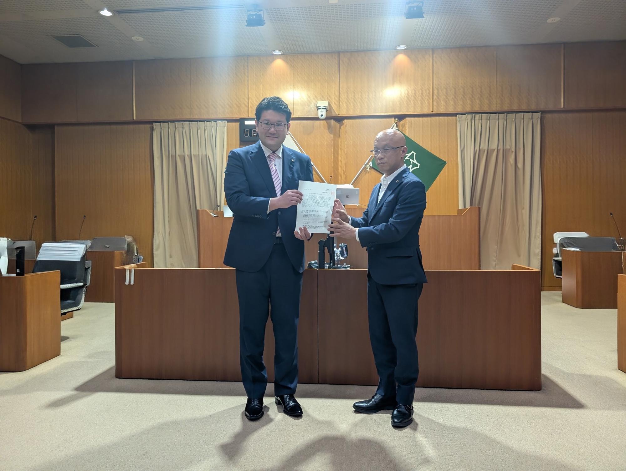 提言書