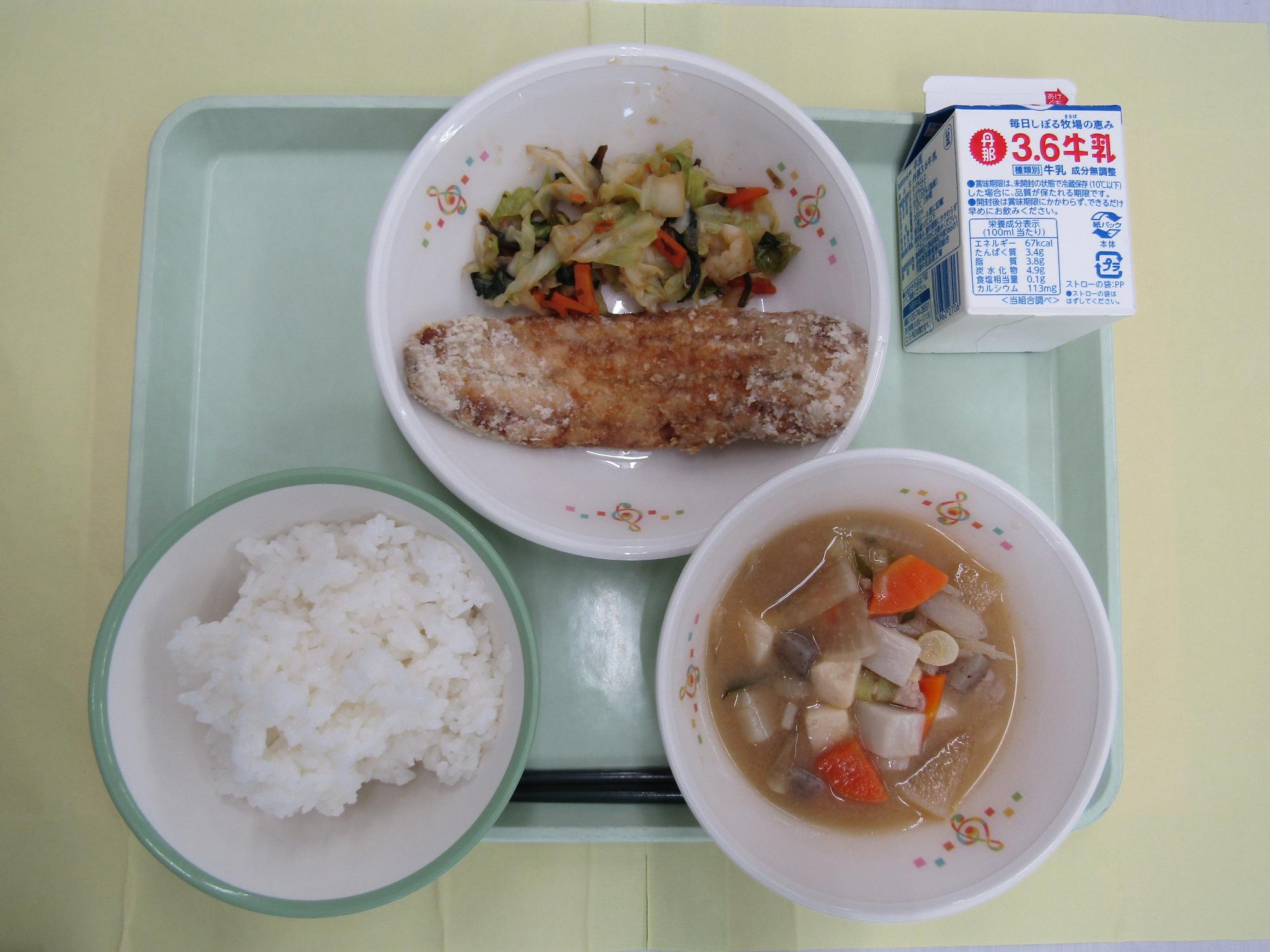 10月のふるさと給食の日