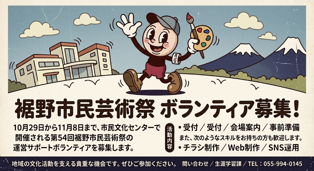 ボランティア募集