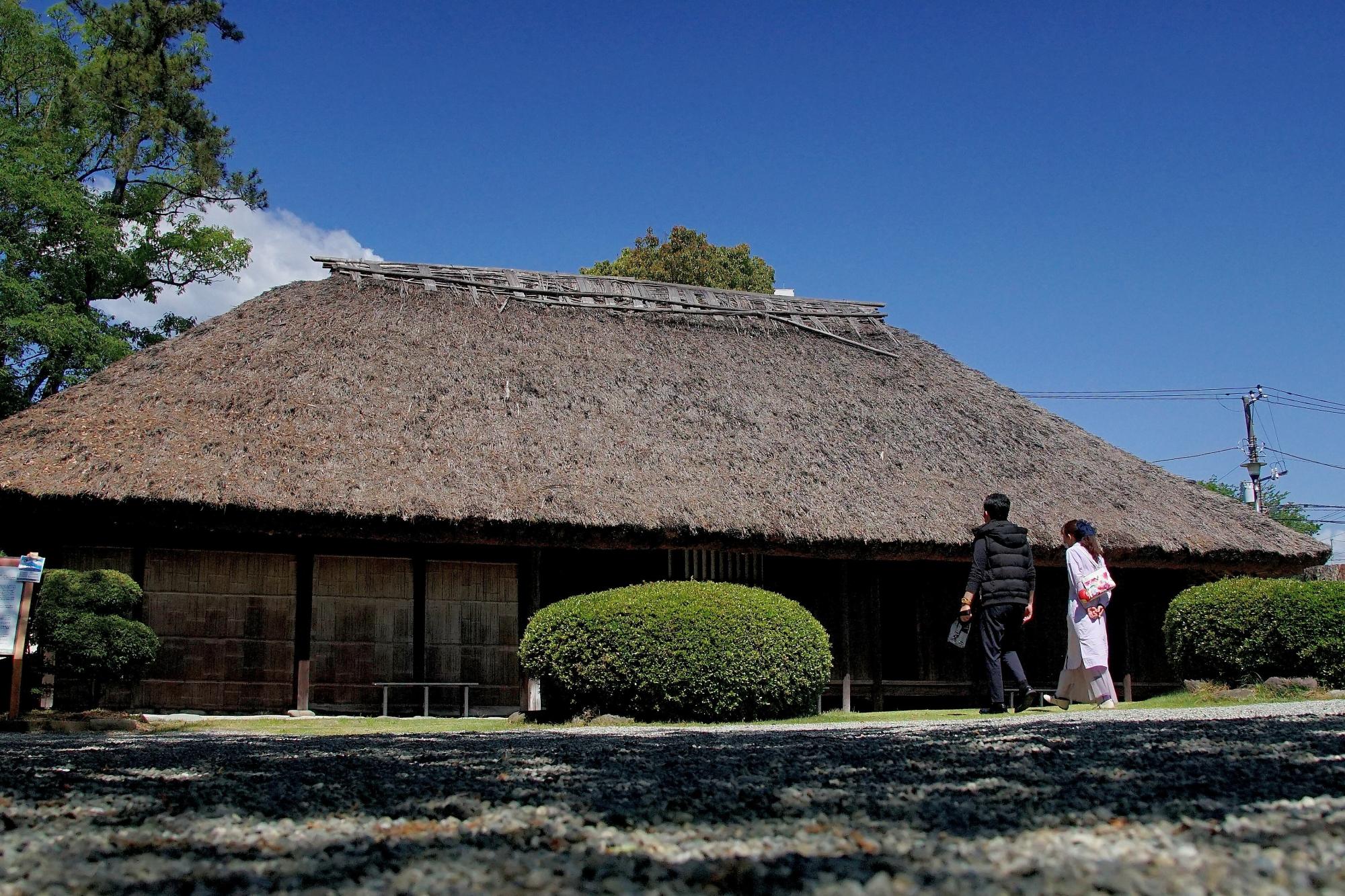 歴史を誇る「旧植松家」