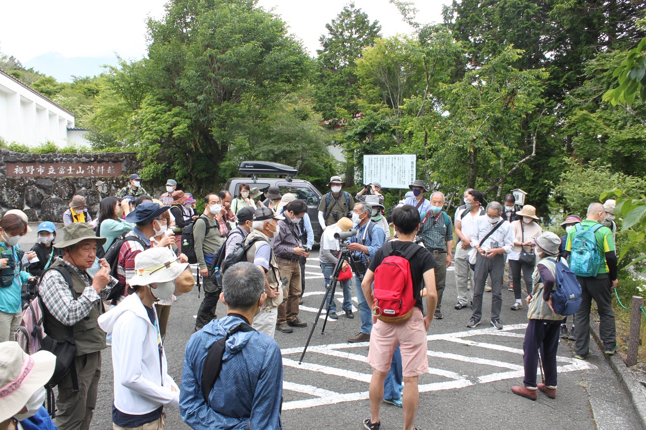 富士山遊歩道入口