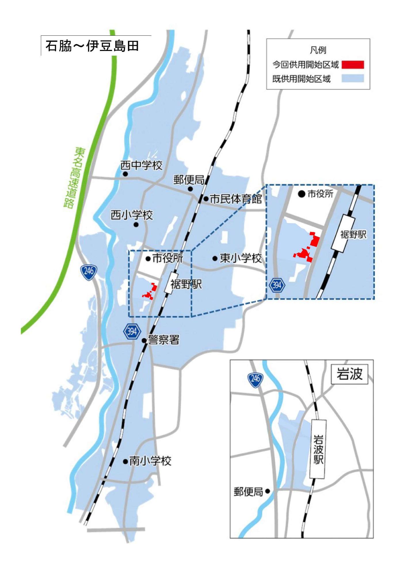 下水道普及図
