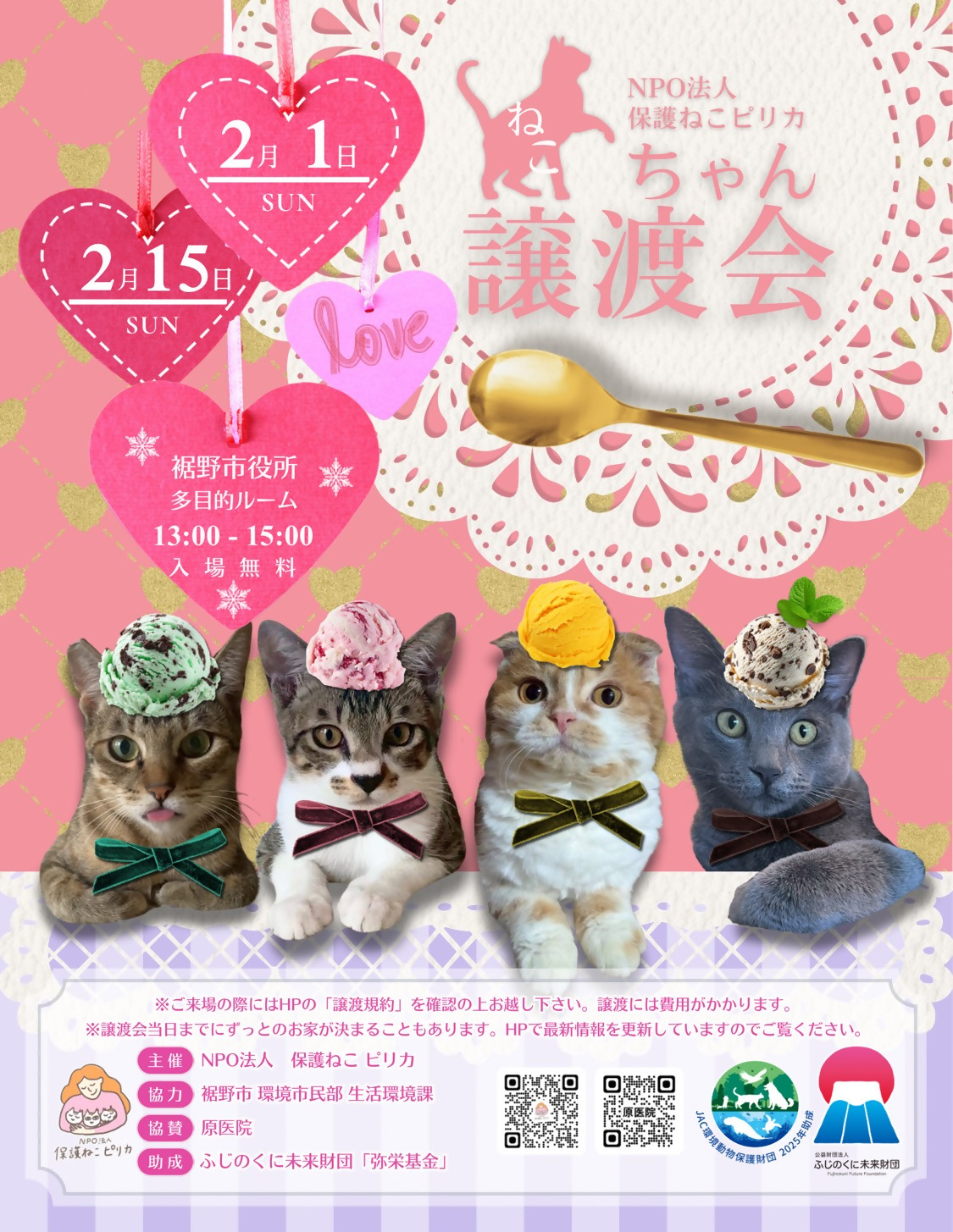 保護ねこ譲渡会