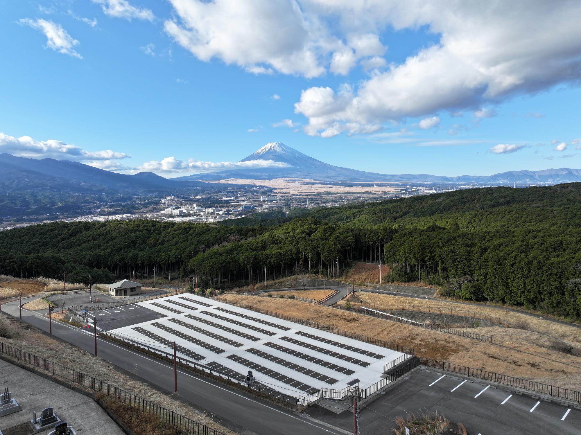 裾野市営墓地第4号墓域