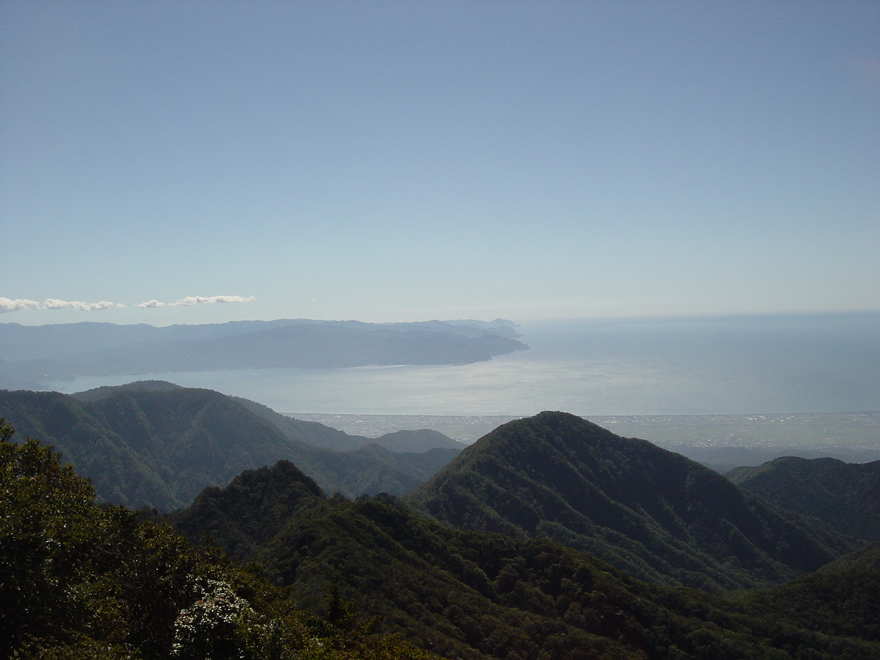 越前岳駿河湾