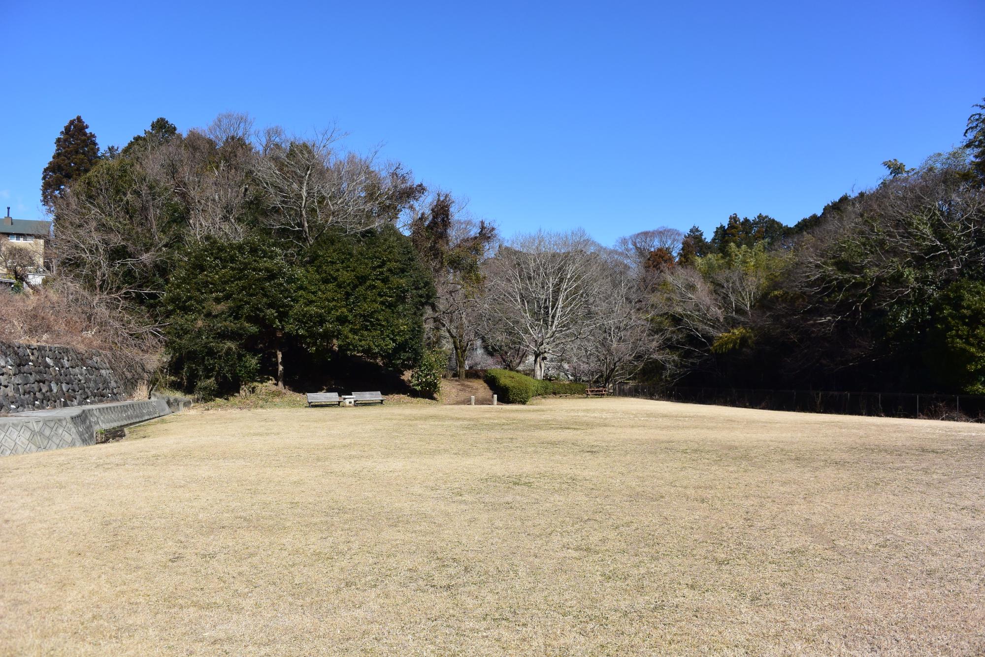 偕楽園の広場