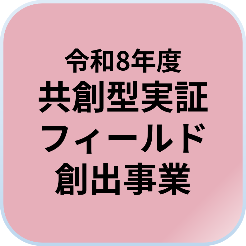 令和8年度共創型実証フィールド創出事業