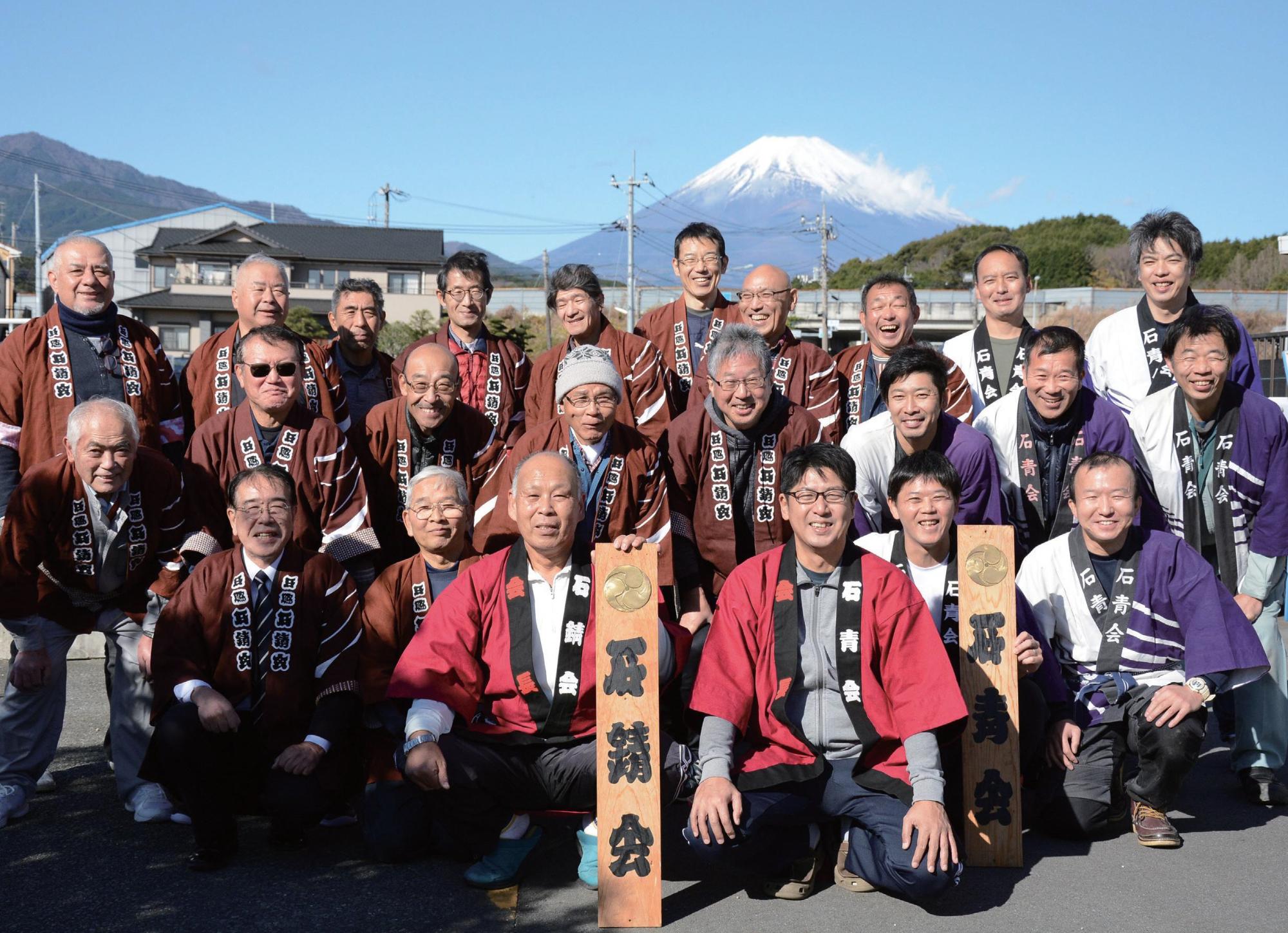 石脇区の皆さん