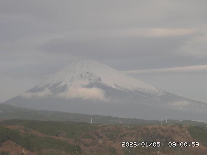 富士山 先日の富士山🗻 やっと、2026年感、新しい年感出てきたような気がする
